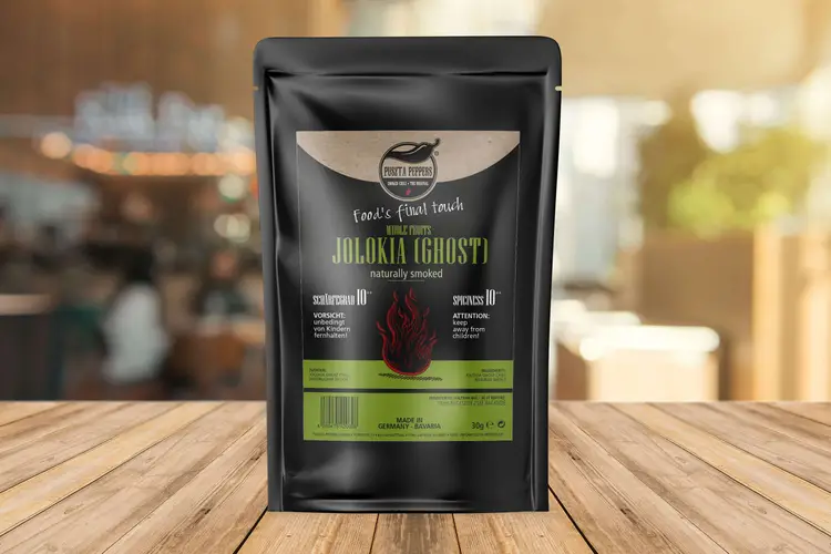 Puszta Peppers GmbH Beuteletiketten Jolokia Ghost